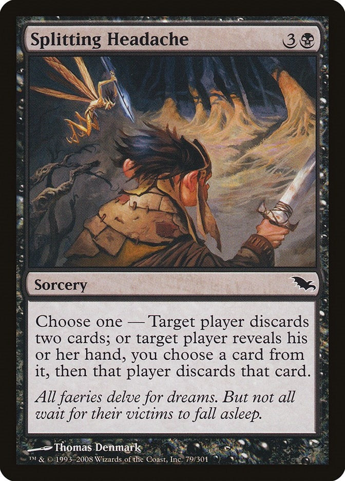 Image for Splitting Headache (79) [Shadowmoor] - Magic: The Gathering