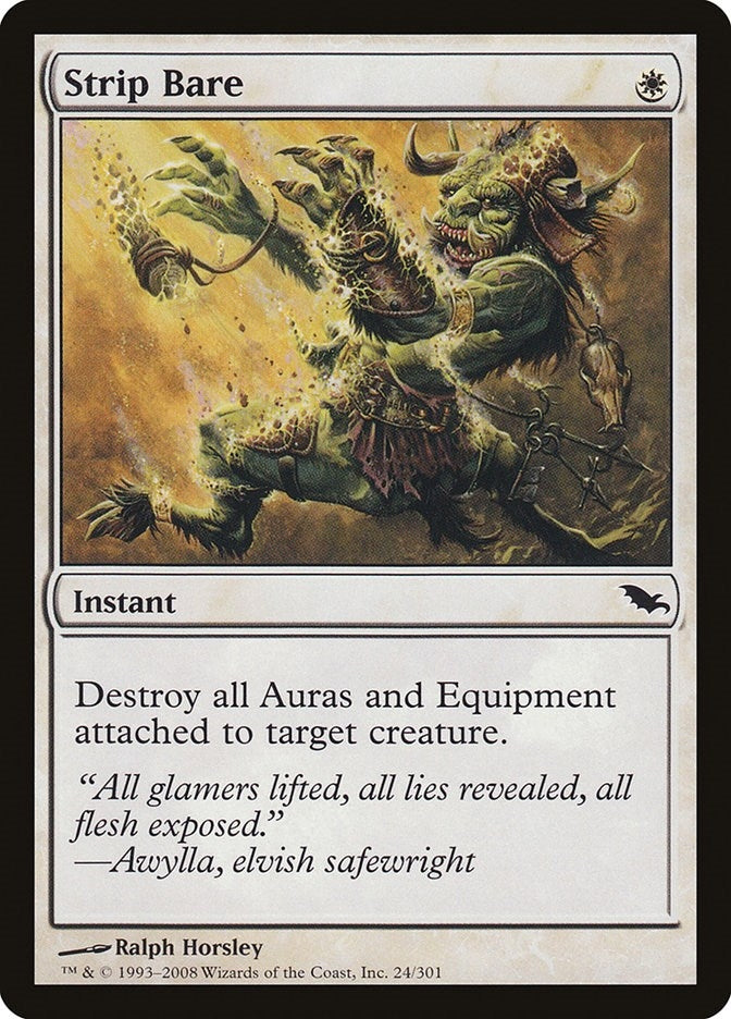 Image for Strip Bare (24) [Shadowmoor] - Magic: The Gathering