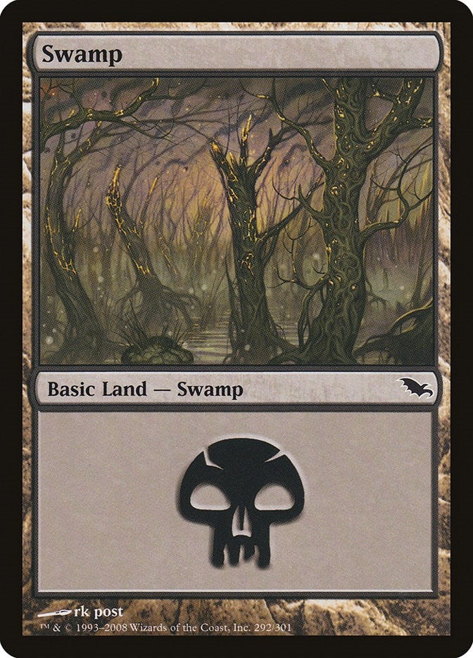 Image for Swamp (292) (292) [Shadowmoor] - Magic: The Gathering