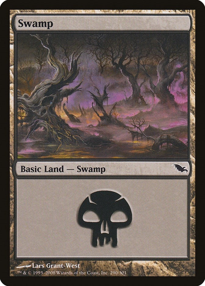 Image for Swamp (290) (290) [Shadowmoor] - Magic: The Gathering