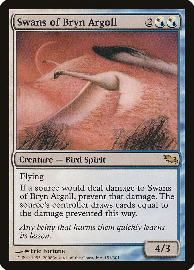 Image for Swans of Bryn Argoll (151) [Shadowmoor] - Magic: The Gathering
