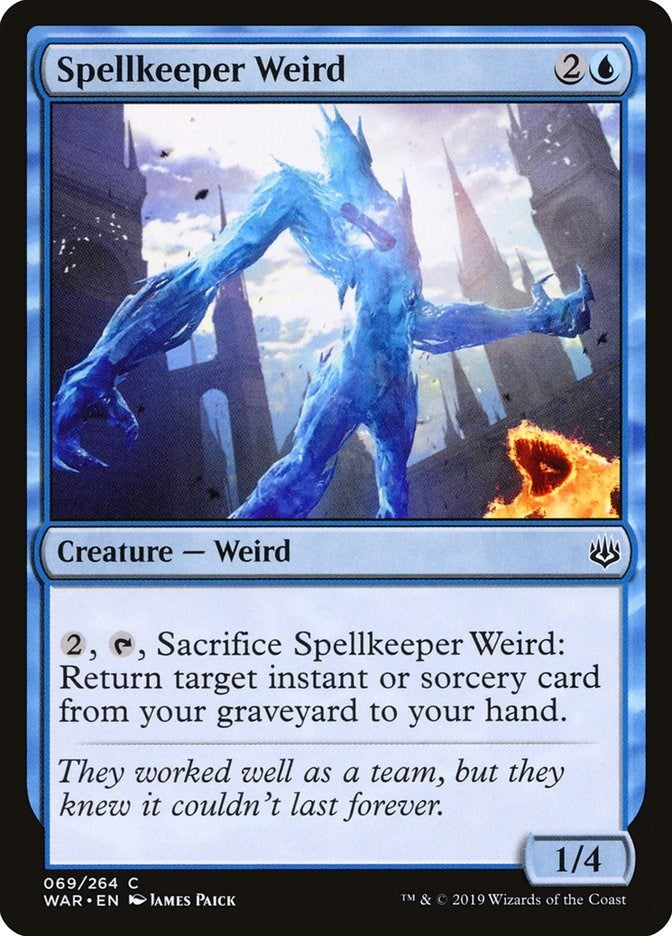 Image for Spellkeeper Weird (69) [War of the Spark] - Magic: The Gathering