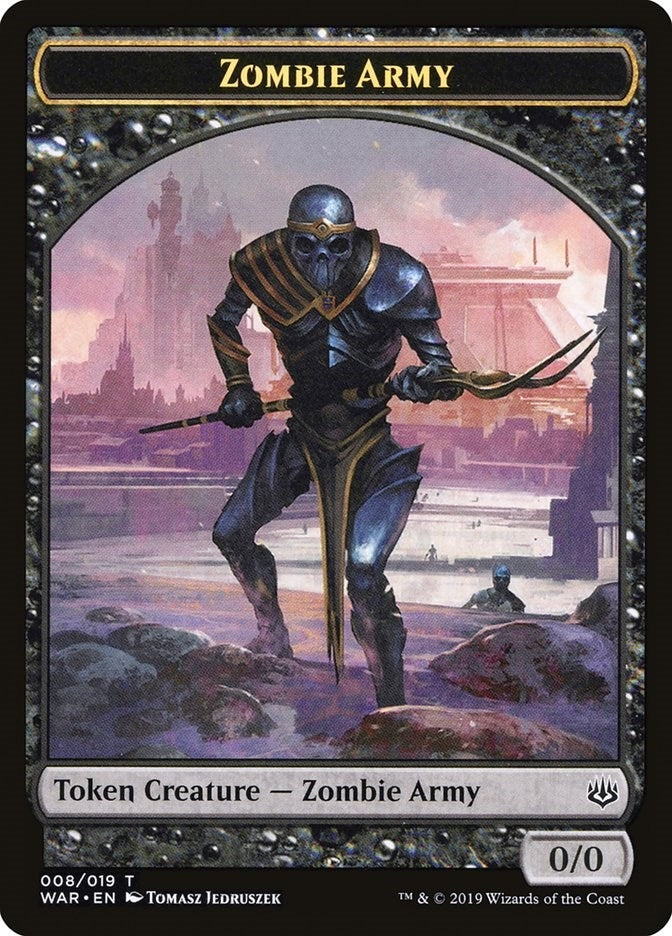 Image for Zombie Army Token (008) (8) [War of the Spark] - Magic: The Gathering