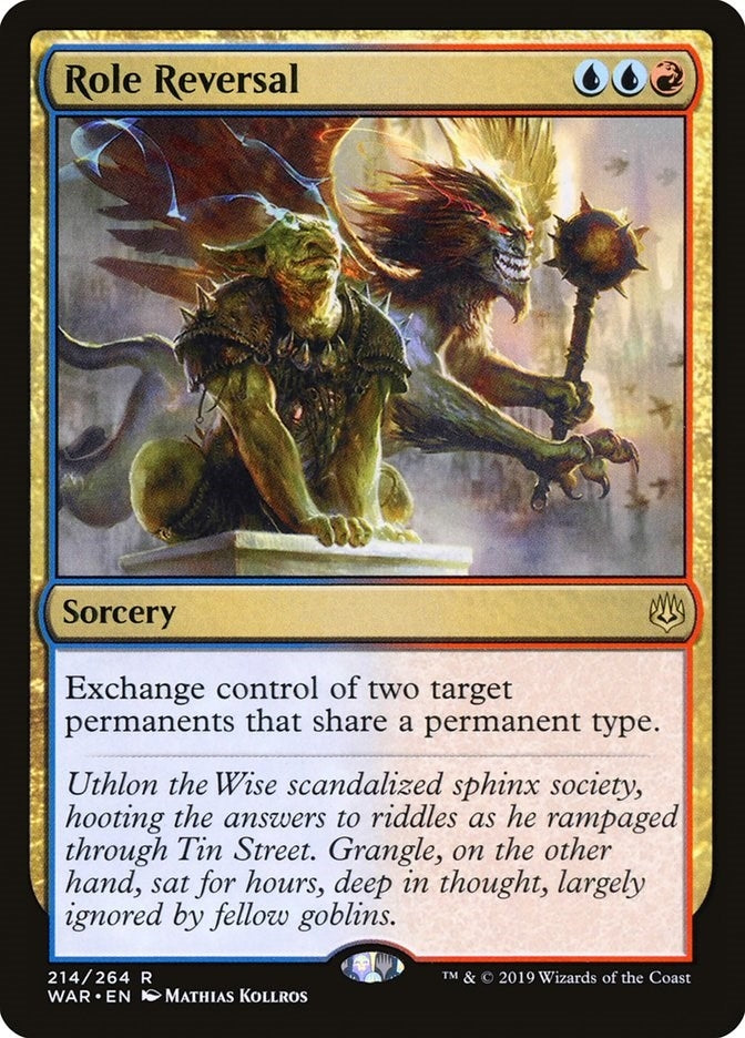 Image for Role Reversal (214) [War of the Spark] - Magic: The Gathering