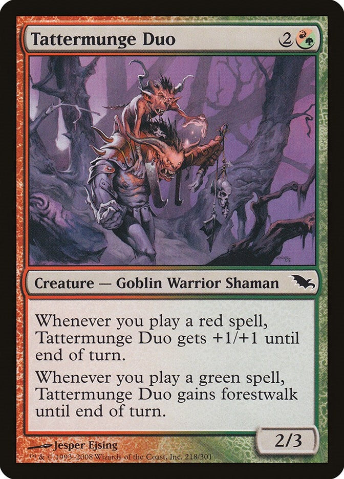 Image for Tattermunge Duo (218) [Shadowmoor] - Magic: The Gathering