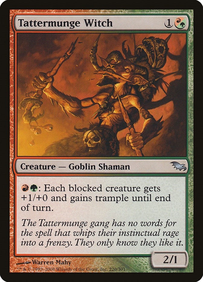 Image for Tattermunge Witch (220) [Shadowmoor] - Magic: The Gathering