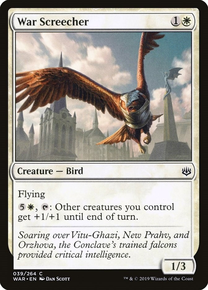 Image for War Screecher (39) [War of the Spark] - Magic: The Gathering
