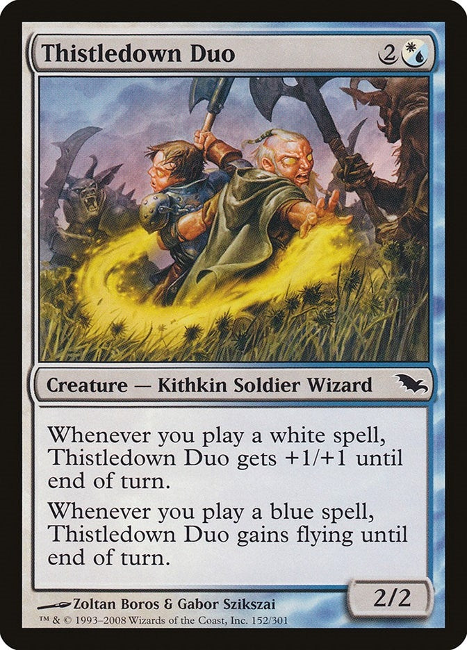 Image for Thistledown Duo (152) [Shadowmoor] - Magic: The Gathering