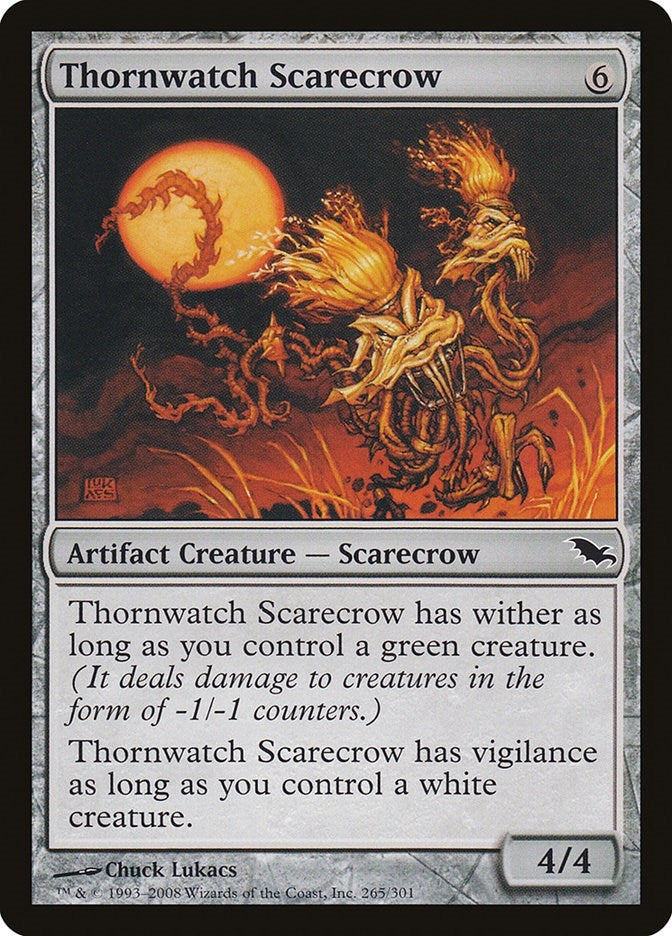 Image for Thornwatch Scarecrow (265) [Shadowmoor] - Magic: The Gathering