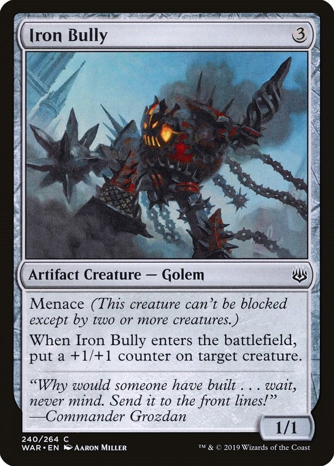 Image for Iron Bully (240) [War of the Spark] - Magic: The Gathering