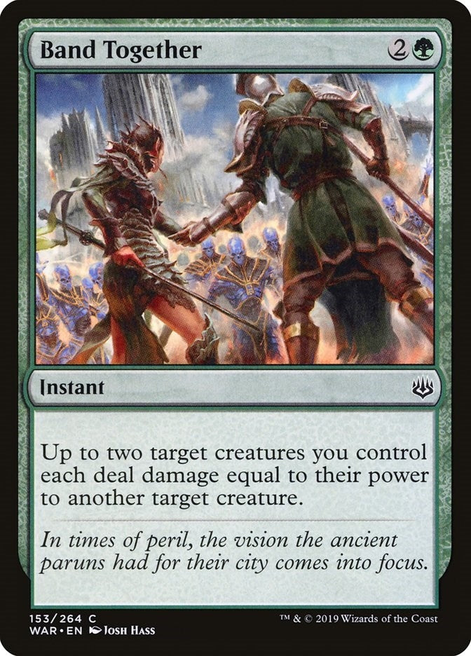 Image for Band Together (153) [War of the Spark] - Magic: The Gathering
