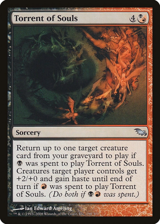 Image for Torrent of Souls (199) [Shadowmoor] - Magic: The Gathering