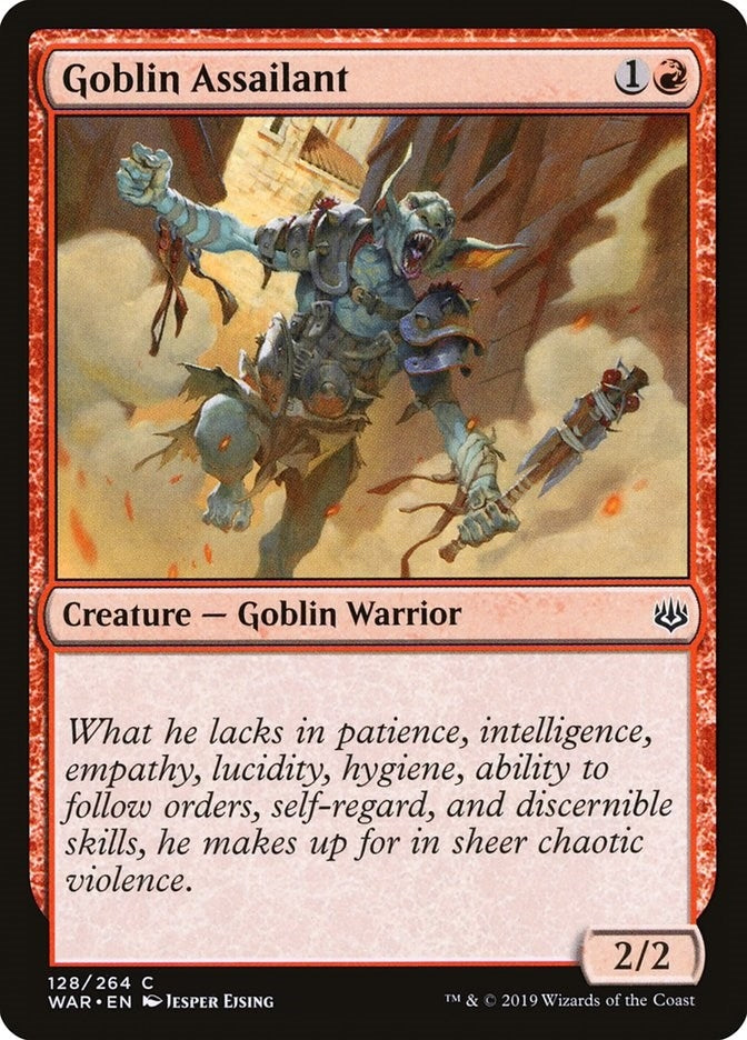 Image for Goblin Assailant (128) [War of the Spark] - Magic: The Gathering