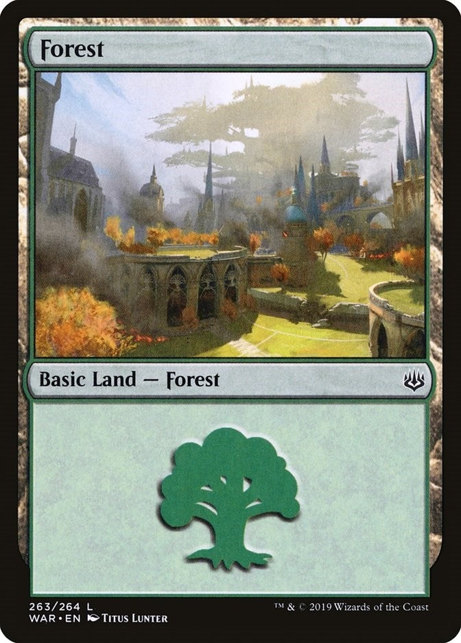 Image for Forest (263) (263) [War of the Spark] - Magic: The Gathering