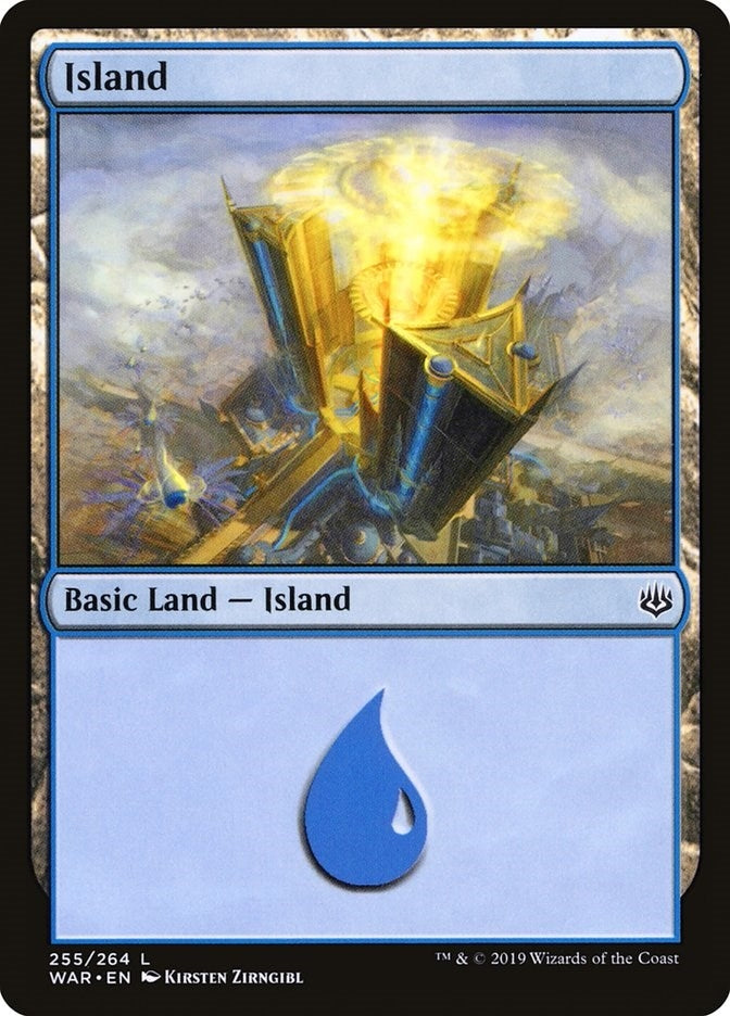 Image for Island (255) (255) [War of the Spark] - Magic: The Gathering