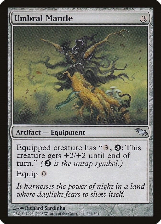 Image for Umbral Mantle (267) [Shadowmoor] - Magic: The Gathering