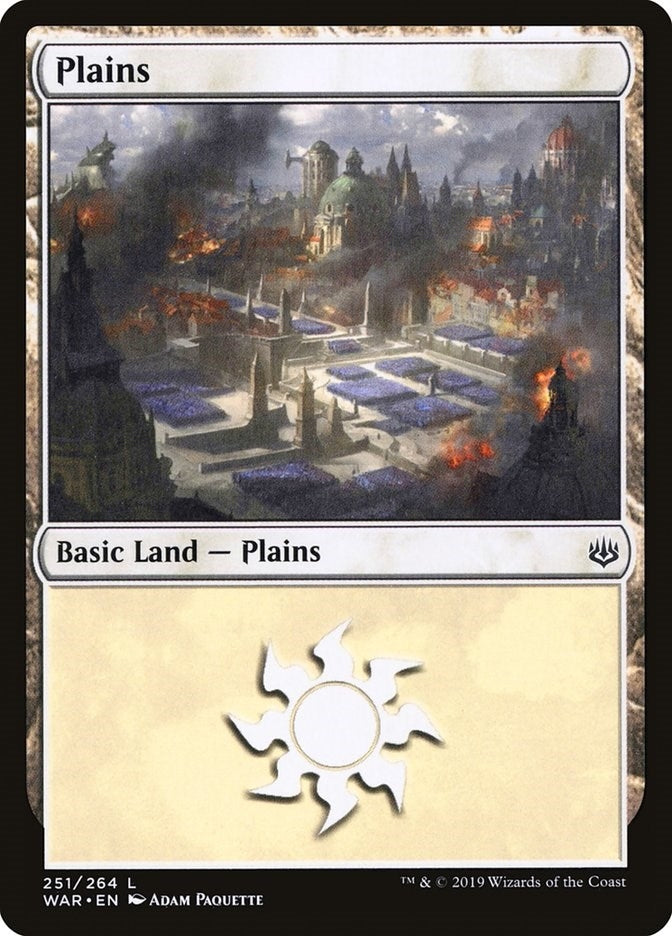 Image for Plains (251) (251) [War of the Spark] - Magic: The Gathering