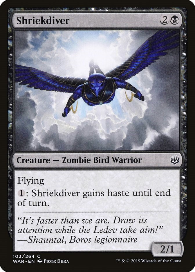 Image for Shriekdiver (103) [War of the Spark] - Magic: The Gathering