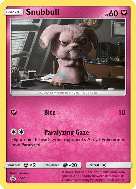 Image for Snubbull - SM200 (In-Store Event Promo) (SM200) [SM Promos] - Pokemon