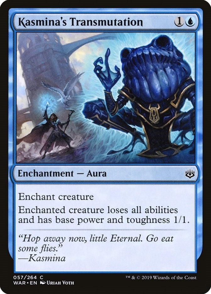 Image for Kasmina's Transmutation (57) [War of the Spark] - Magic: The Gathering