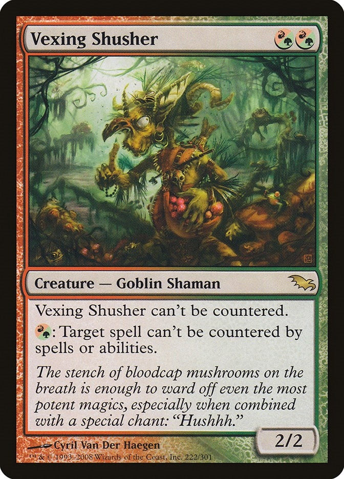 Image for Vexing Shusher (222) [Shadowmoor] - Magic: The Gathering
