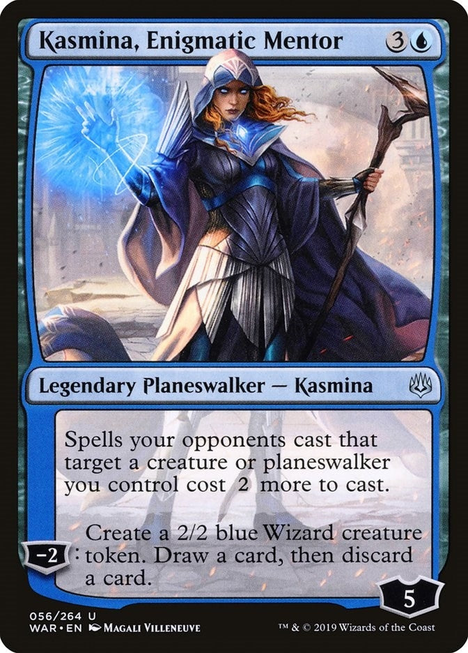 Image for Kasmina, Enigmatic Mentor (56) [War of the Spark] - Magic: The Gathering