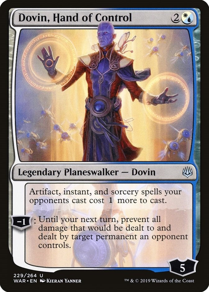 Image for Dovin, Hand of Control (229) [War of the Spark] - Magic: The Gathering