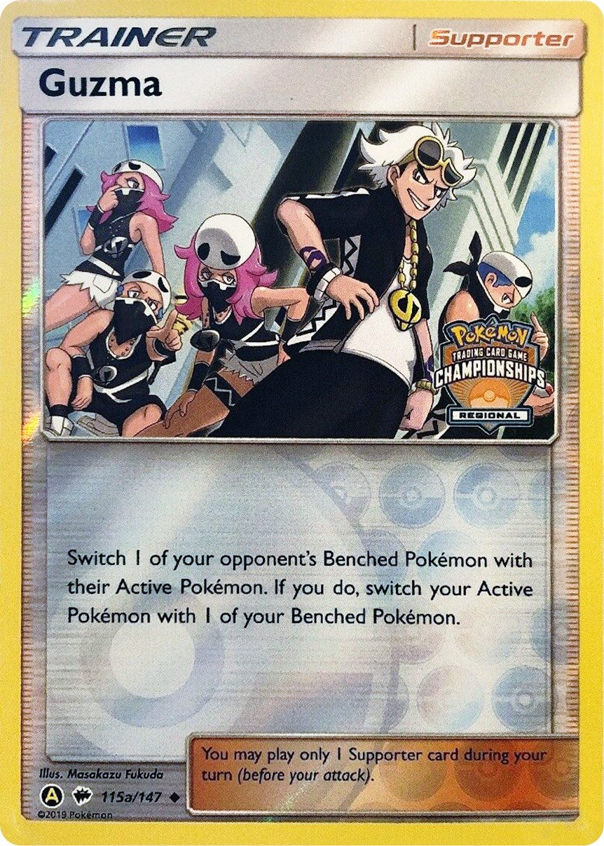 Image for Guzma - 115a/147 (Regional Championships) (115a/147) [League & Championship Cards] - Pokemon