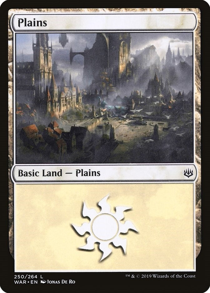 Image for Plains (250) (250) [War of the Spark] - Magic: The Gathering