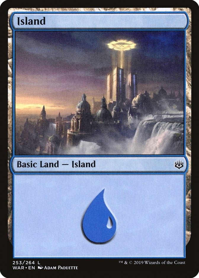 Image for Island (253) (253) [War of the Spark] - Magic: The Gathering