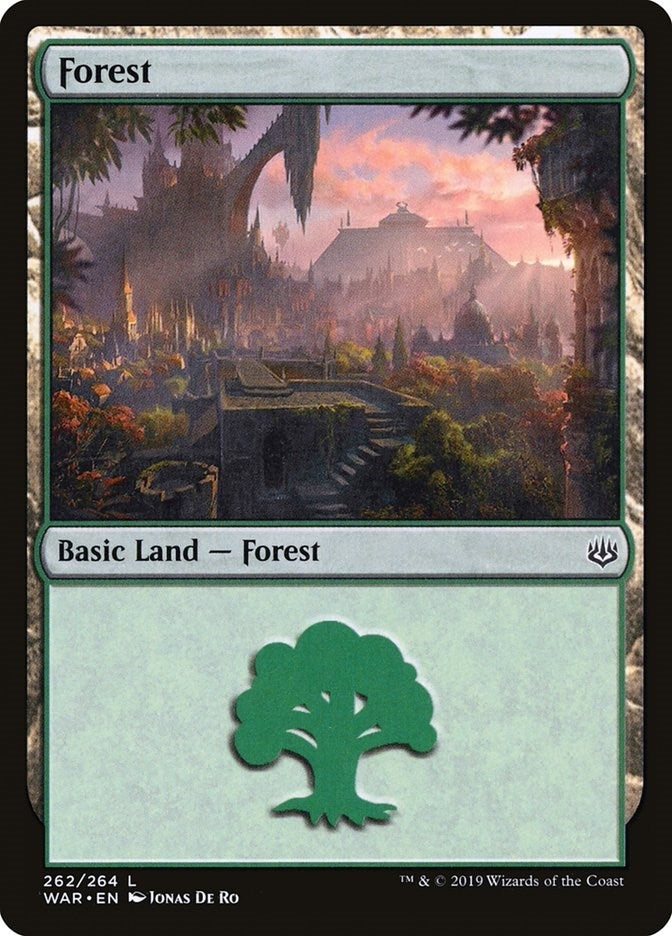 Image for Forest (262) (262) [War of the Spark] - Magic: The Gathering