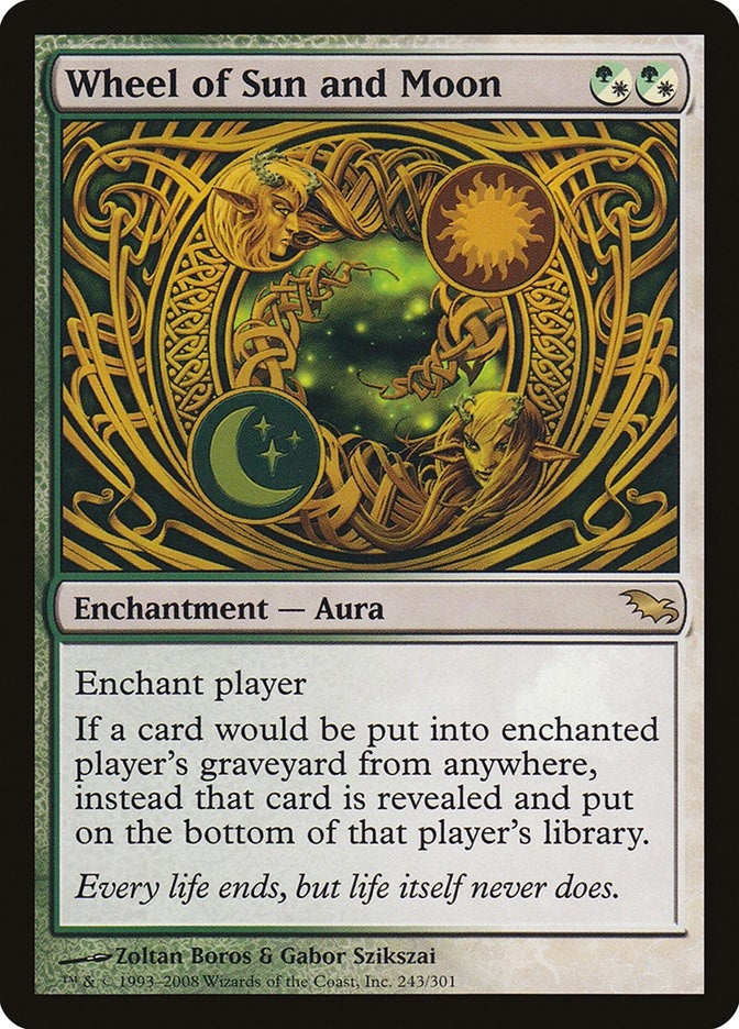 Image for Wheel of Sun and Moon (243) [Shadowmoor] - Magic: The Gathering