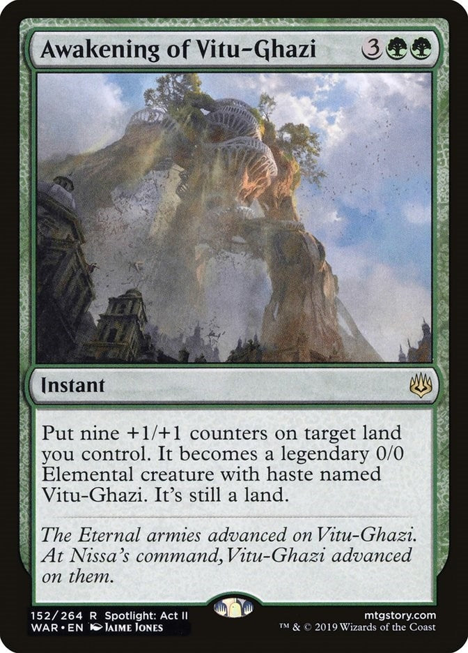 Image for Awakening of Vitu-Ghazi (152) [War of the Spark] - Magic: The Gathering