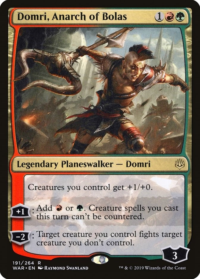Image for Domri, Anarch of Bolas (191) [War of the Spark] - Magic: The Gathering
