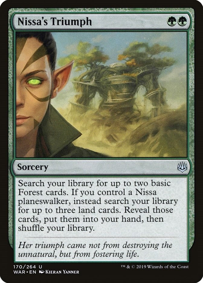 Image for Nissa's Triumph (170) [War of the Spark] - Magic: The Gathering