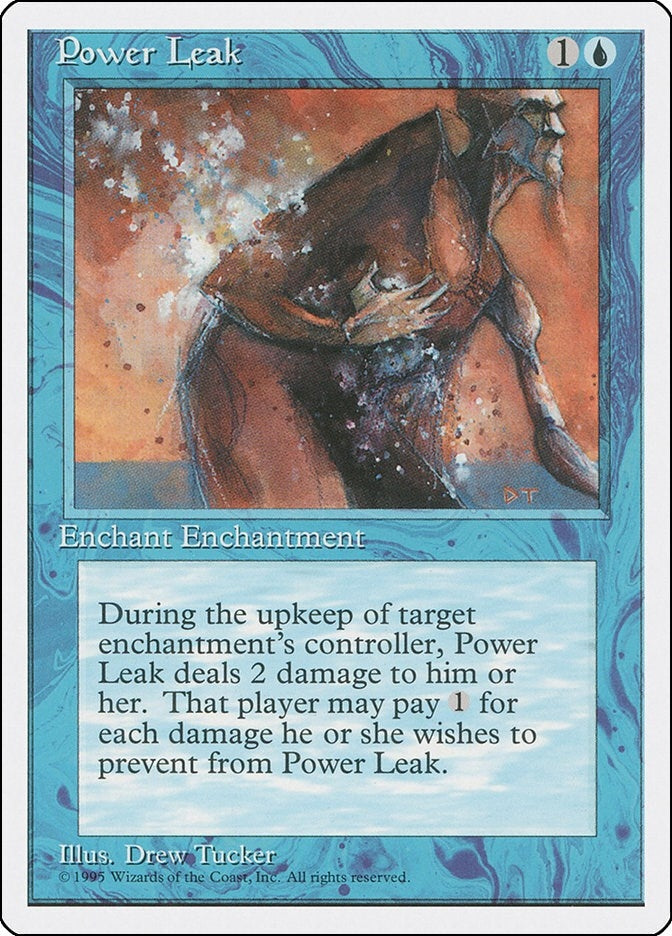 Image for Power Leak [Fourth Edition] - Magic: The Gathering