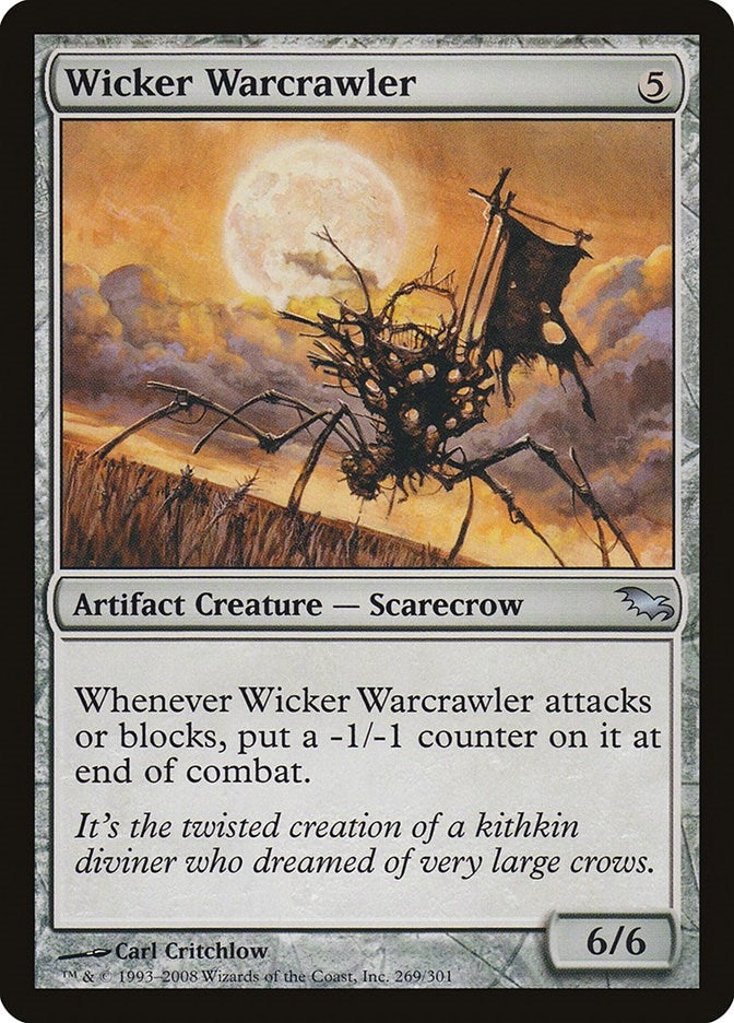 Image for Wicker Warcrawler (269) [Shadowmoor] - Magic: The Gathering
