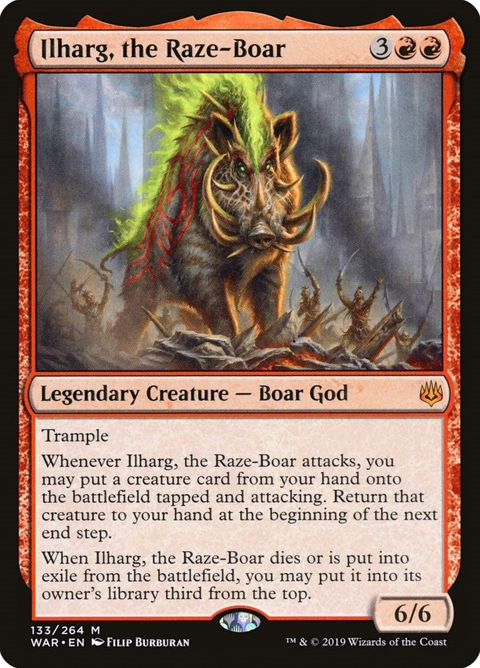 Image for Ilharg, the Raze-Boar (133) [War of the Spark] - Magic: The Gathering