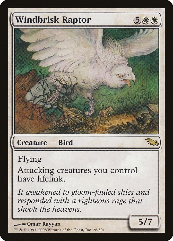 Image for Windbrisk Raptor (26) [Shadowmoor] - Magic: The Gathering