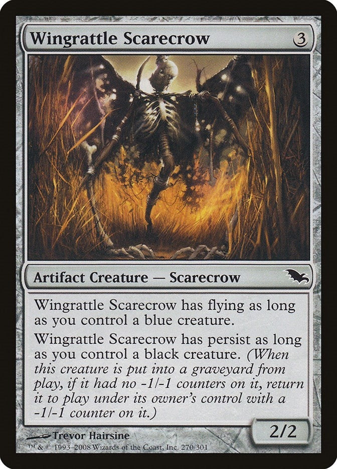 Image for Wingrattle Scarecrow (270) [Shadowmoor] - Magic: The Gathering