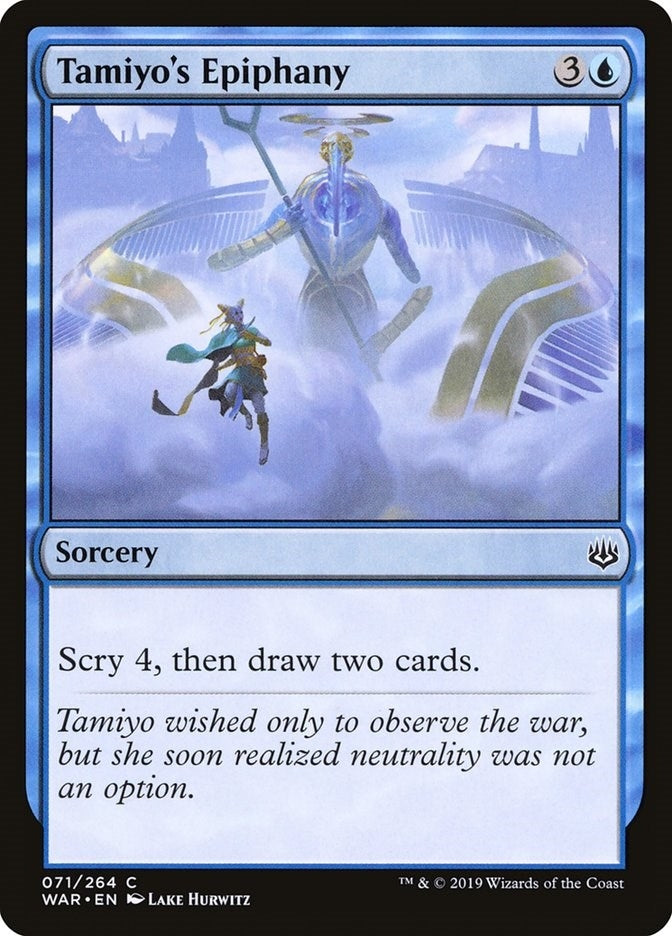 Image for Tamiyo's Epiphany (71) [War of the Spark] - Magic: The Gathering