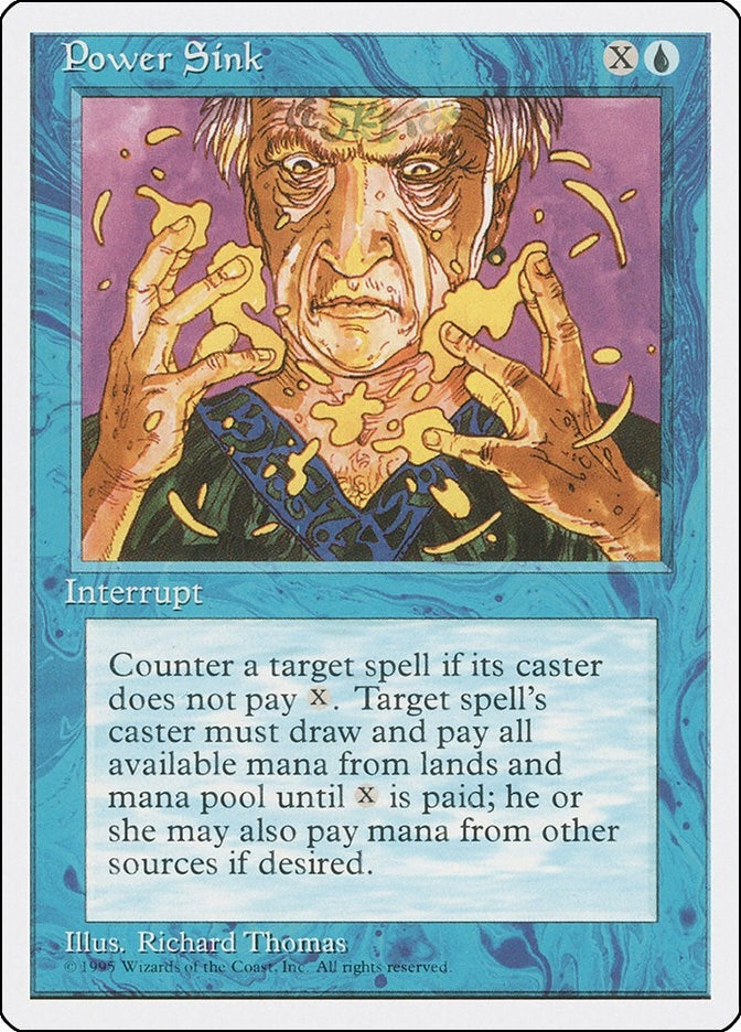 Image for Power Sink [Fourth Edition] - Magic: The Gathering