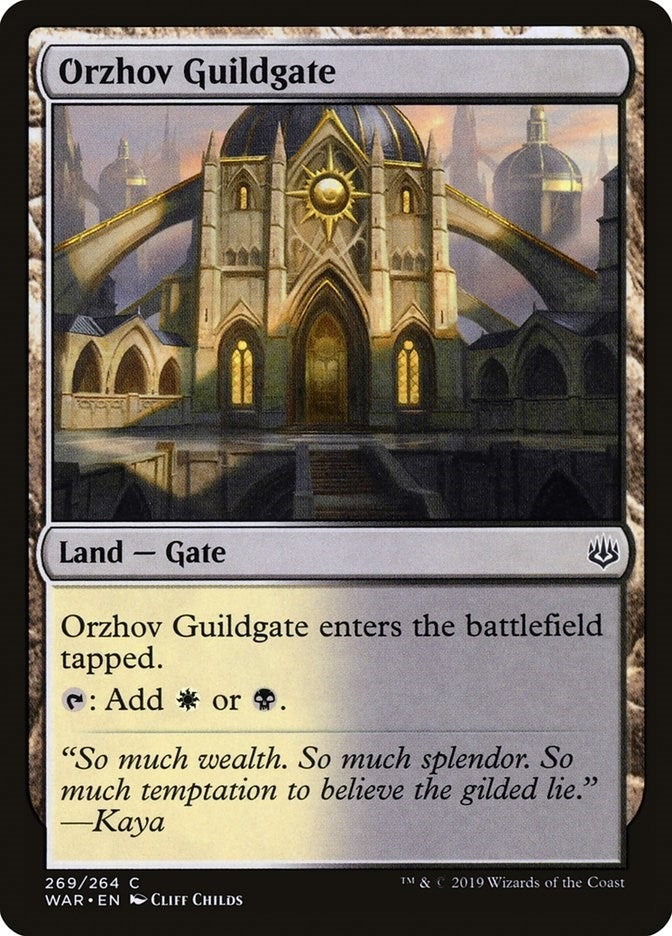 Image for Orzhov Guildgate (269) [War of the Spark] - Magic: The Gathering
