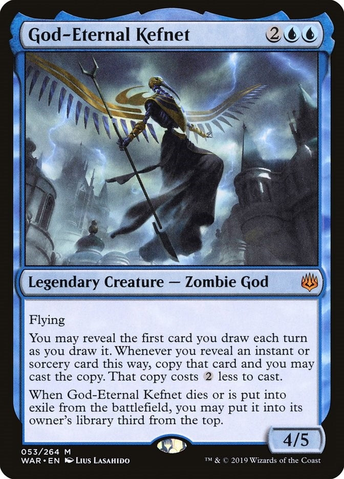 Image for God-Eternal Kefnet (53) [War of the Spark] - Magic: The Gathering