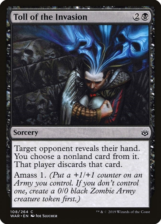 Image for Toll of the Invasion (108) [War of the Spark] - Magic: The Gathering