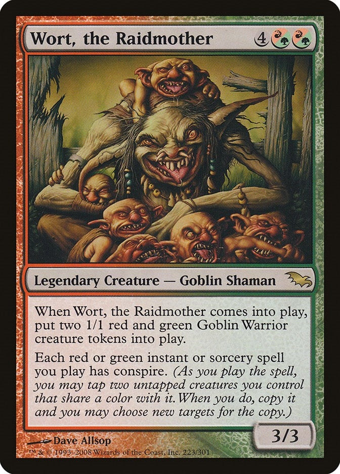 Image for Wort, the Raidmother (223) [Shadowmoor] - Magic: The Gathering