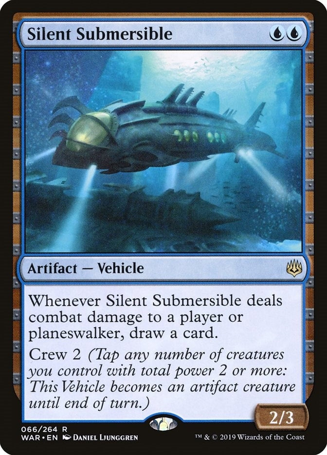 Image for Silent Submersible (66) [War of the Spark] - Magic: The Gathering