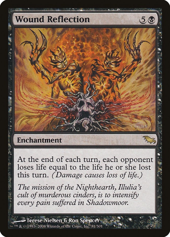 Image for Wound Reflection (81) [Shadowmoor] - Magic: The Gathering