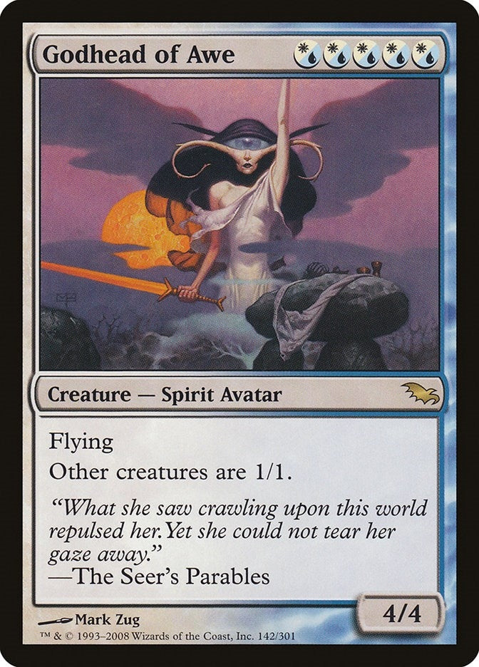 Image for Godhead of Awe (142) [Shadowmoor] - Magic: The Gathering