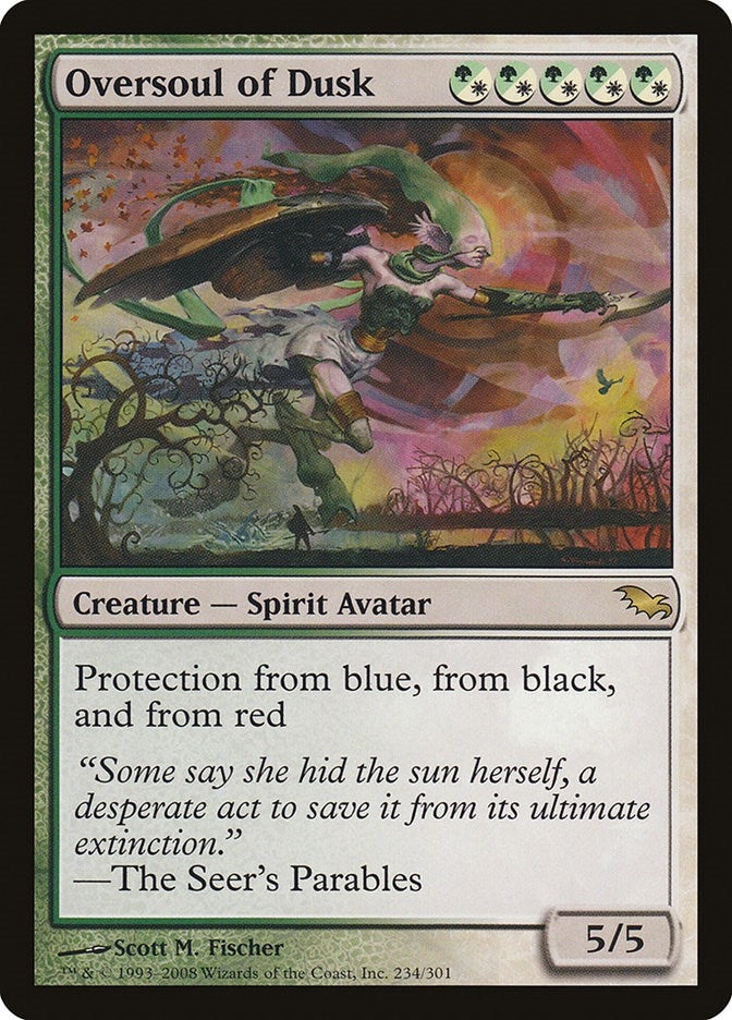Image for Oversoul of Dusk (234) [Shadowmoor] - Magic: The Gathering